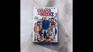 Opening To Cheaper By The Dozen 2 2006 Video CD Phillipines Copy [upl. by Aisatna]