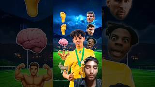 Ronaldo Jr Builds Perfect footballer ronaldovsmessi ronaldo ronaldinho cr7 [upl. by Harim859]