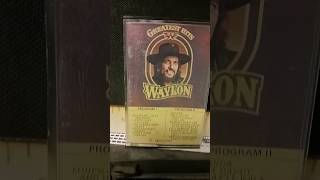 Casettes Every Day pt7 Waylon Jennings  Greatest Hits Song Lonesome Onry and Mean [upl. by Annekcm]