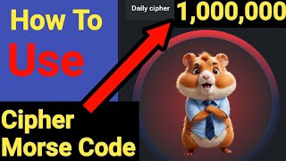 How To Use Daily Cipher Code In Hamster Kombat [upl. by Myrna224]