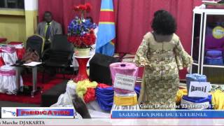 Predication avec Pasteur Micheline Shabani festin le 23 avril 2017 [upl. by Nythsa567]