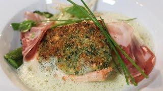 De Garde van Gert met Piet Huysentruyt  Zalm met witte kool en pancetta [upl. by Laryssa]