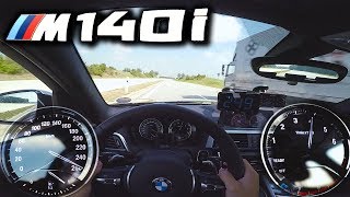 BMW M140i pushing on German Autobahn ✔ [upl. by Mcclenon433]