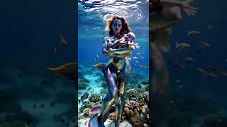 Mermaid Princess Underwater Photography Let’s take a look at the underwater world with mermaids [upl. by Haggi233]