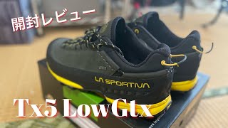 『登山』LA SPORTIVA Tx5 LowGtx レビュー [upl. by Rimidalg364]