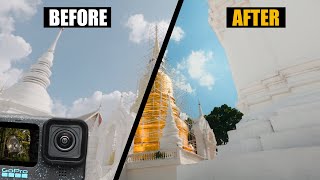 Color Grading GoPro HERO12 GPLOG Free LUT [upl. by Fihsak]