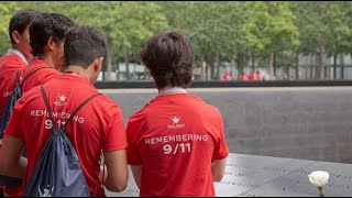 Wantagh High School Students Visit The National 911 Museum in New York City [upl. by Nede]