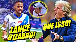 NEYMAR CHOCA ARÁBIA EM LANCE INACREDITÁVEL  JORGE JESUS DESESPER0U MELHORES MOMENTOS [upl. by Tnomel]