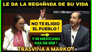 Trasviña le Estira las OREJ4S a Marko Nadie Voto por Ustedes Pluris y ni Mexicanos han de Ser [upl. by Aicelaf]