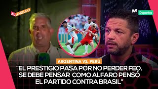 COPA AMÉRICA ¿Cómo debe afrontar PERÚ el partido ante ARGENTINA  AL ÁNGULO EN EE UU ⚽🥅 [upl. by Mazur]