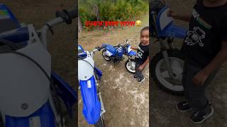 YAMAHA PW50 amp TTR 110 DIRTBIKE WARMUP😂 [upl. by Marpet]