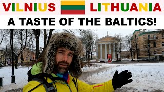 A tour of VILNIUS the capital of LITHUANIA  History Sights and Surprises [upl. by Nauhs]