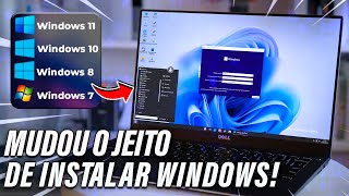 MUDOU TUDO Nova Forma de Instalar o Windows 11 e 10 com WINPE Boot 2024 [upl. by Morette]