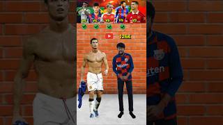 Vini jr vs Neymar vs Bellerin vs Messi vs Ronaldo 🤔 YouTube subscriber cr7 neymar messi shorts [upl. by Tnemelc360]