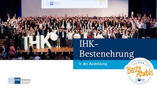 IHKBestenehrung in der Ausbildung 2024 [upl. by Kelda]