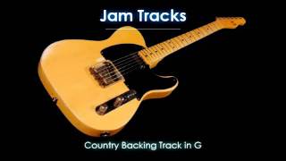 Country Guitar Backing Track in G [upl. by Aramen42]