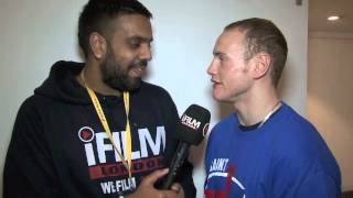 GEORGE GROVES POSTFIGHT INTERVIEW FOR iFILM LONDON  GROVES v BALMACEDA [upl. by Sauder]