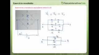 Associação de resistores mista  Exercícios resolvidos [upl. by Iblehs740]