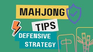 Mahjong Defensive Strategy for BEGINNERS  quot147quot Explained [upl. by Sinylg]