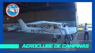 Cessna 152 PRCPS Aeroclube de CampinasSP SDAM2023 [upl. by Aztiray]