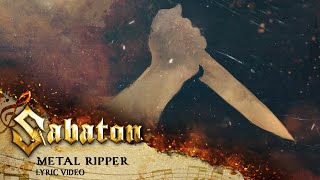 SABATON  Metal Ripper Official Lyric Video [upl. by Jimmie474]