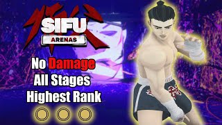 Sifu Arenas  Fight Club  No Damage All Stages Gold Stamps [upl. by Munsey]