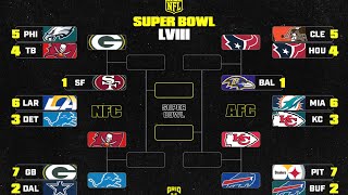 Divisional round playoffs by the numbers [upl. by Enelime]