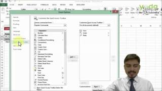 Using Quick Access Toolbar Level 1 Excel Ninja by Prof Rishabh Pugalia [upl. by Karel481]