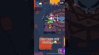 New indestructible wall😮🔥Rank 50 Strategy🔥 brawlstars [upl. by Monney]