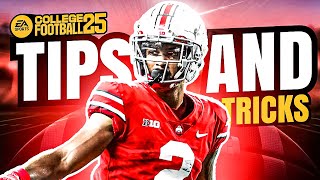 20 Tips And Tricks You NEED To Know In College Football 25 [upl. by Allare]