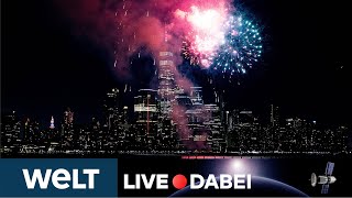 SILVESTERFEUERWERK So begrüßt die Welt das neue Jahr 2022  WELT Live dabei [upl. by Fredia]