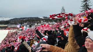 Wielka Krokiew  Zakopane  atmosfera przed konkursem indywidualnym PŚ w skokach narciarskich [upl. by Helenka]