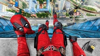 I Tried Extreme Deadpool Stunts in Real Life [upl. by Berget]