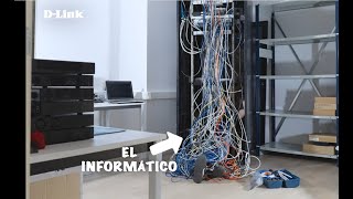 Redes informáticas empresariales con switches DLink [upl. by Zwart]