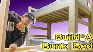 DIY Bunk Bed Easy Strong Inexpensive [upl. by Naga591]