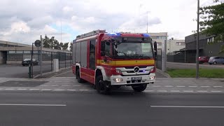 HLF 2016 Berufsfeuerwehr Lünen  Durchsage [upl. by Virgina]