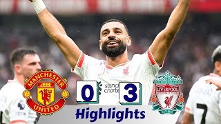 Man United vs Liverpool 03  All Goals amp Extended Highlights  Premier League 202425 [upl. by Eicul562]