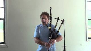 The Dark Island  Gibson Highland Bagpipes [upl. by Aisilef325]