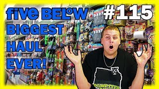 Five Below Dumpster Diving Haul BIGGEST HAUL Ever Night 115 [upl. by Helbonnah]