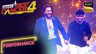 Indias Best Dancer S4  Sun Ri Sakhi पर Arjun का Dance देखकर Terence ने लगाया गले  Performance [upl. by Nottnerb]