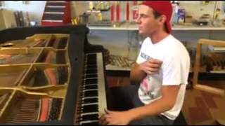 Crazy Random Guy Rocks Out in Harware Store [upl. by Mohamed875]