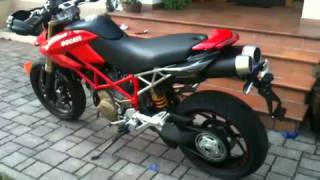 Ducati Hypermotard 1100 S Test Sound mit original Schalldämpfer [upl. by Eachelle241]