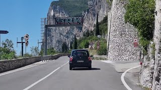 Driving From Limone Sul Garda To Saló 4K [upl. by Eidda]