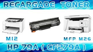 RECARGA │REFILL DE TONER HP 79A CF279A [upl. by Meirrak144]