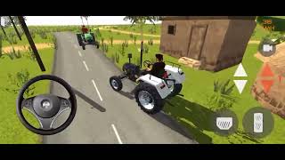 power tractor fully mitti Loding trolley JCB machine with Loding tractor games tractargame [upl. by Witkin]