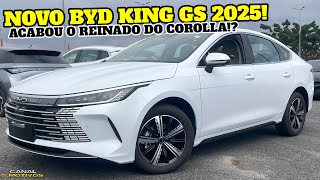 NOVO BYD KING GS 2025  MELHOR QUE COROLLA  BARATO E FAZ ATE 1200 KM DE AUTONOMIA FIM DO COROLLA [upl. by Redman]