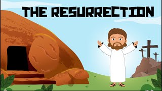 The Resurrection  Easter Story  Jesus is Alive  Bible Story Kids [upl. by Annaiv897]