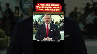 Kanclerz Scholz przyłapany na kłamstwie D polityka polskapolityka humor viralvideo [upl. by Oicnanev]