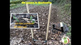 test de la grelinette avec vous biogriffe leborgne 4 dents 2019 [upl. by Grimbald]