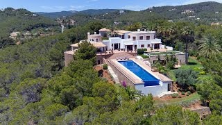 Luxury property with a main house and three guest apartments  Luxury Villas Ibiza [upl. by Aihsatan]